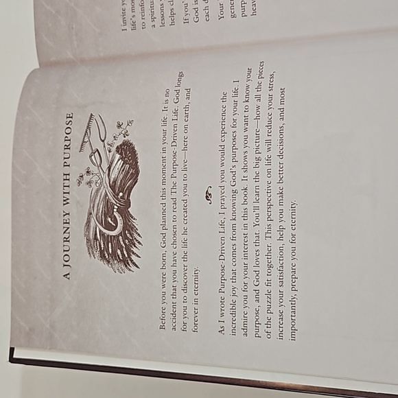 The Purpose Driven Life Journal Rick Warren  Inspirio Prayer Book 2002 - Picture 8 of 17